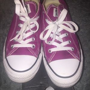 Magenta Converse Sneakers